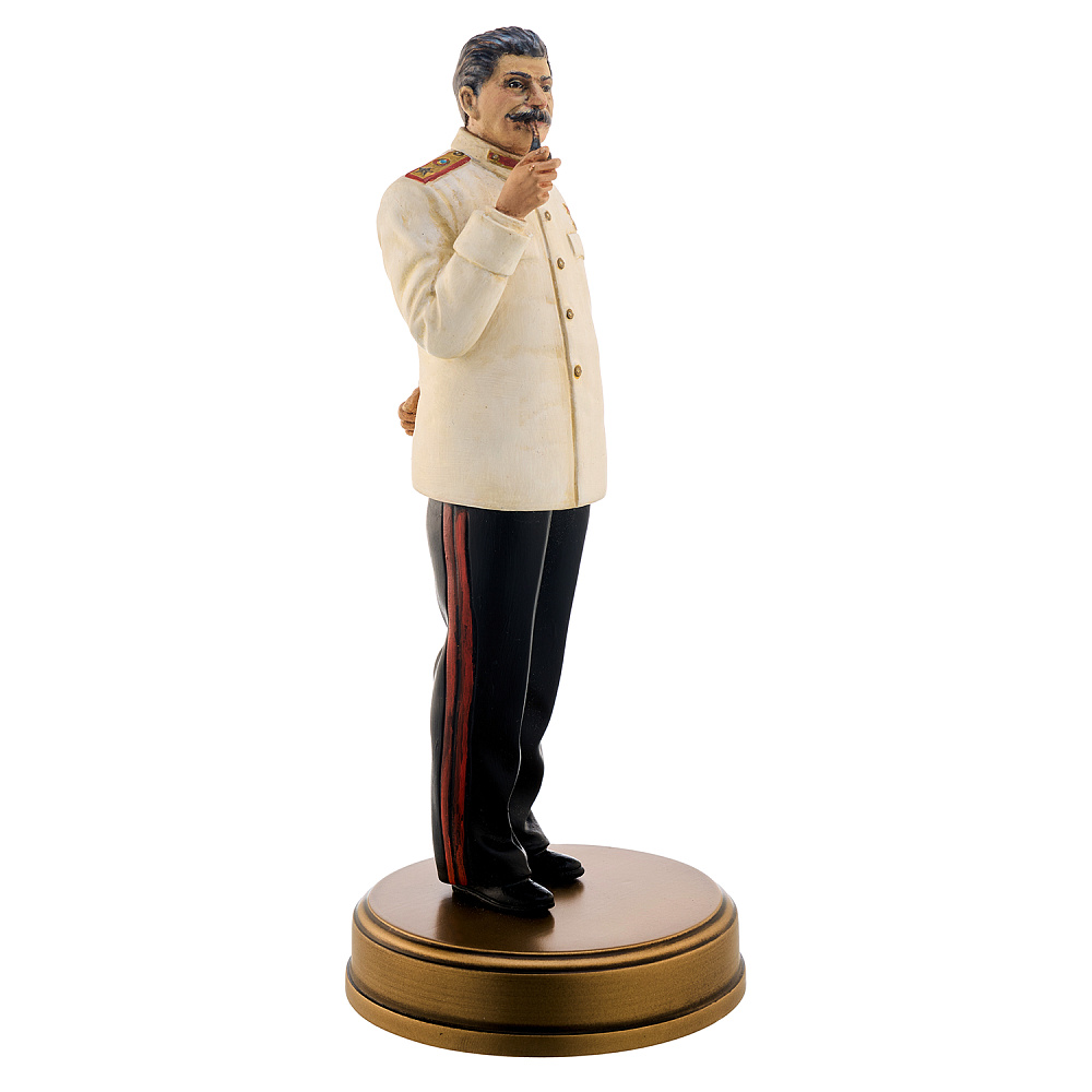 Деревянная резная скульптура «Сталин» - интернет магазин Русь Велика я фото 4