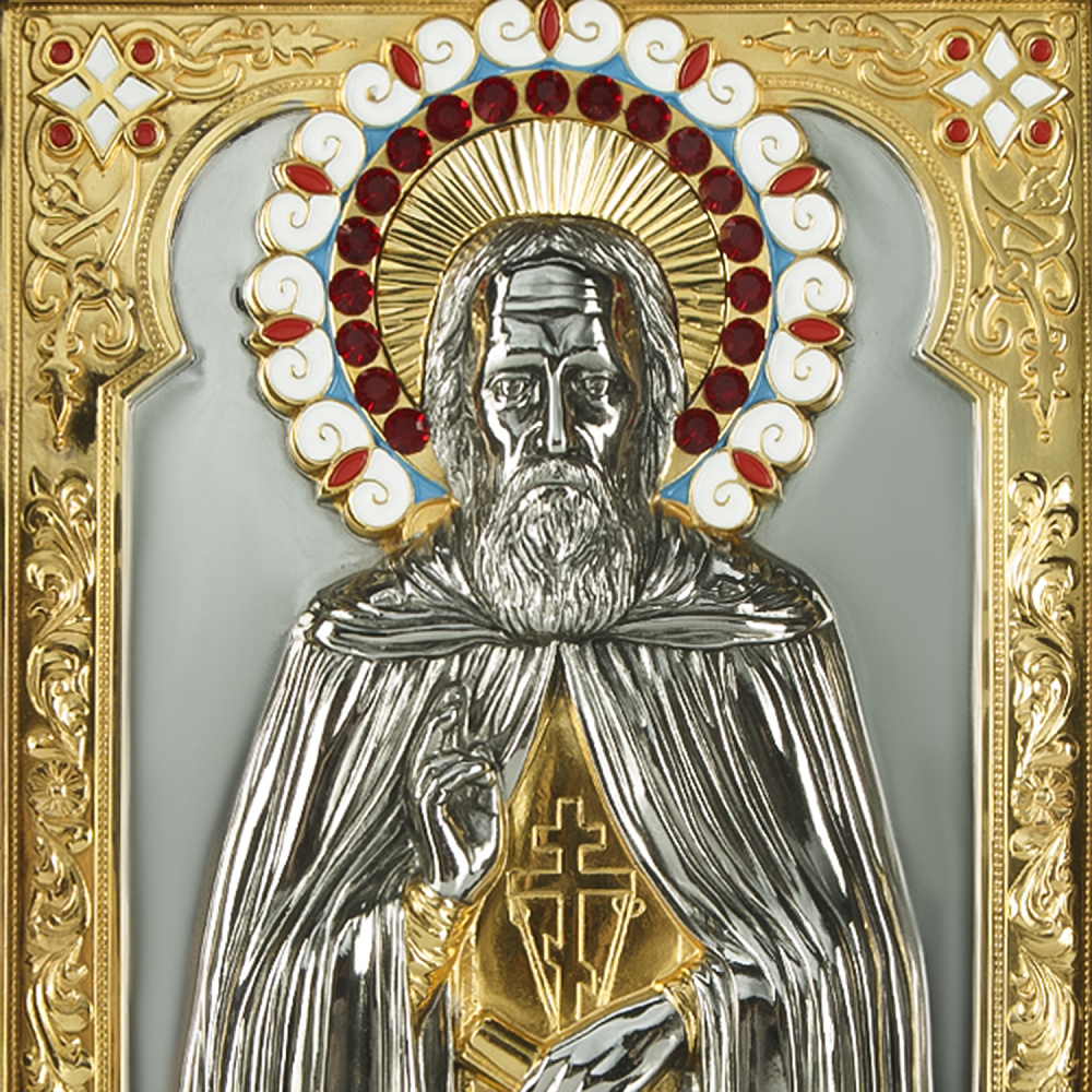 Икона «Сергий Радонежский» 24х31 см - интернет магазин Русь Велика я фото 3