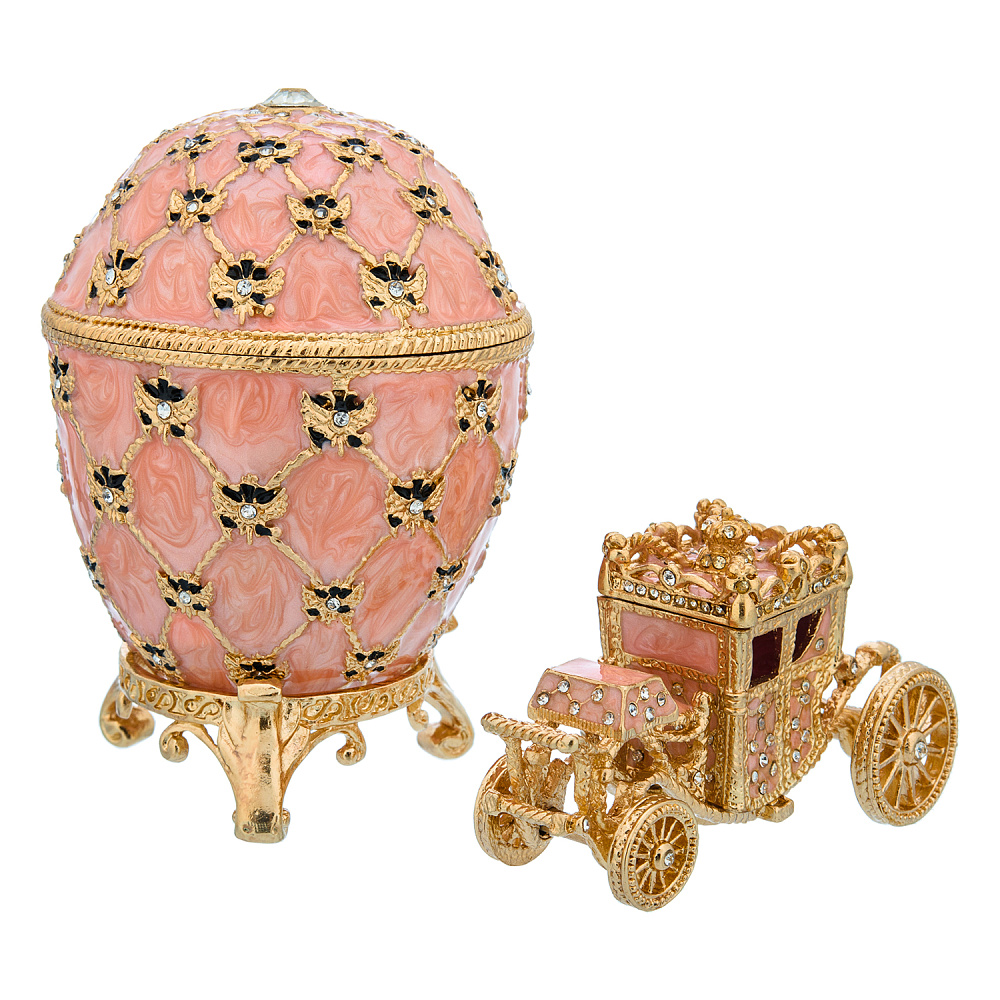 Пасхальное яйцо «Коронационное». Традиции Фаберже - интернет магазин Русь Велика я фото 2