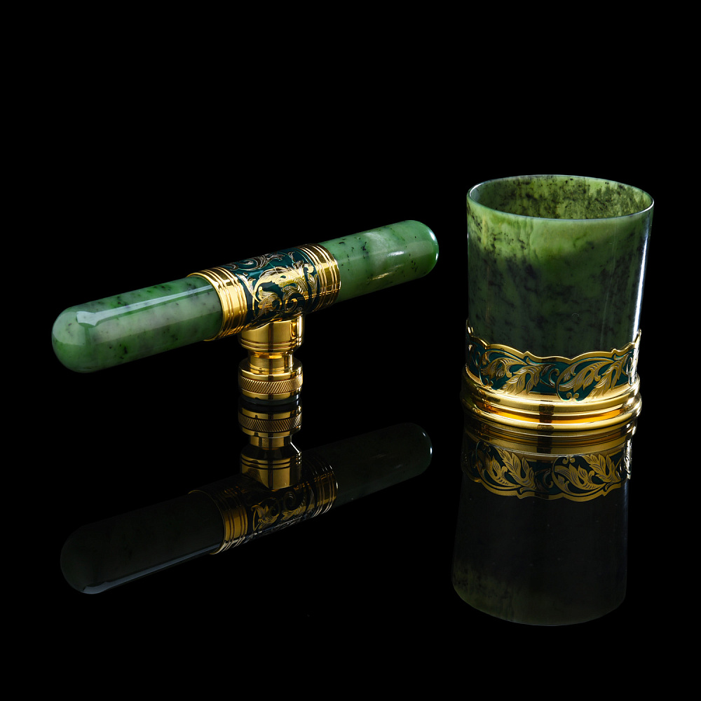 Набор курительный «Нефрит». Златоуст - интернет магазин Русь Велика я 