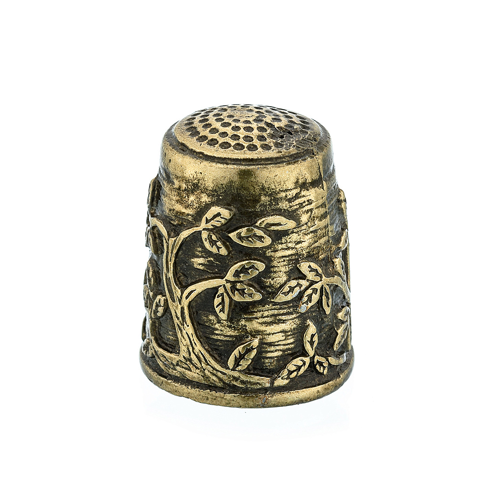 Бронзовый наперсток «Сова на ветке» - интернет магазин Русь Велика я фото 2