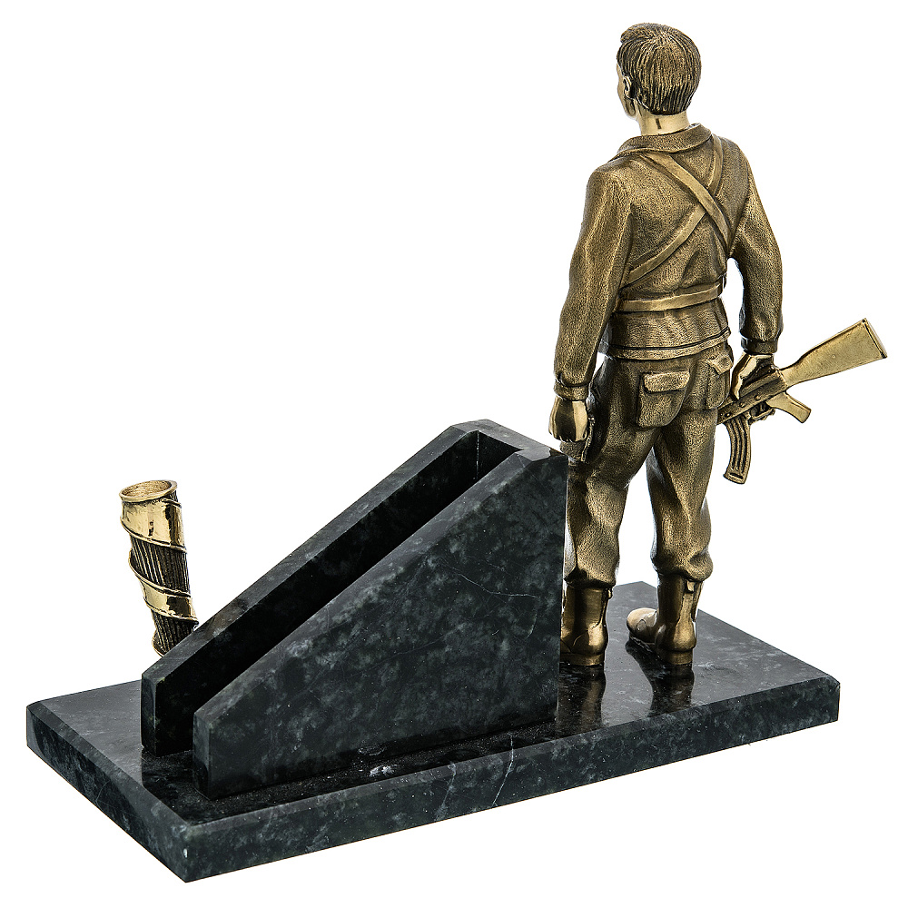 Визитница настольная «Воин-интернационалист» - интернет магазин Русь Велика я фото 3