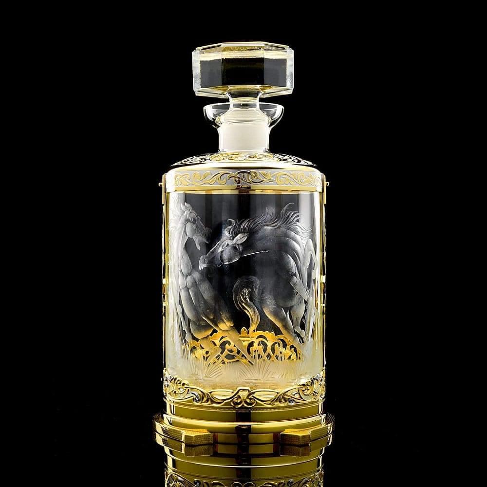 Набор для виски «Кони» Златоуст - интернет магазин Русь Велика я фото 4