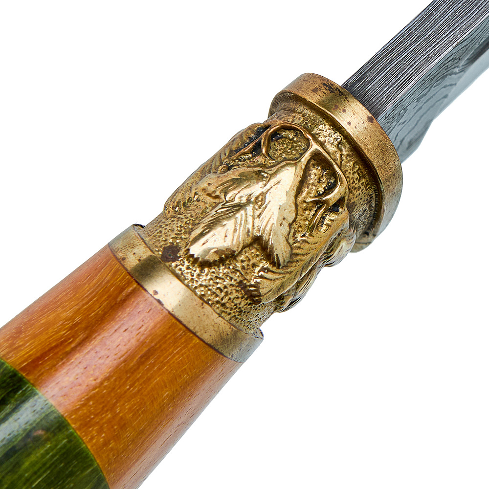 Подарочный набор с кинжалом «Кубачи» и ножом «Глухарь» - интернет магазин Русь Велика я фото 14