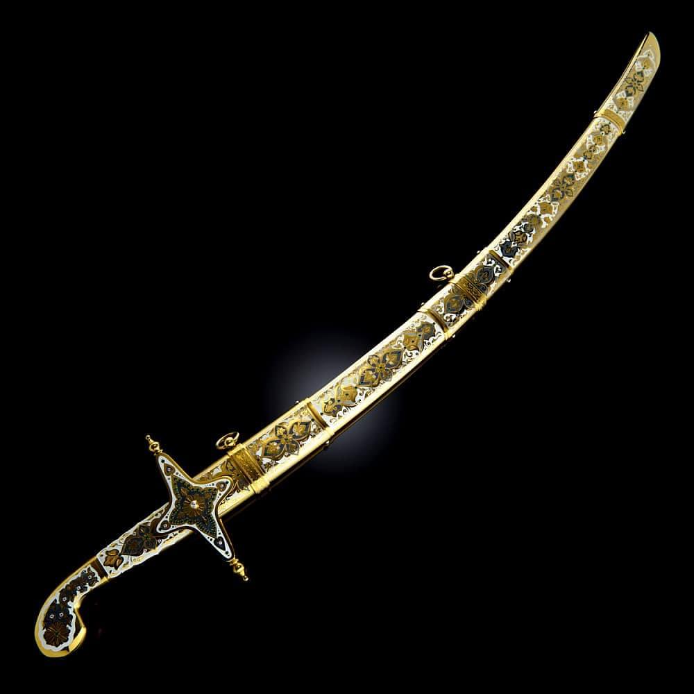 Сабля сувенирная «Восточная». Златоуст - интернет магазин Русь Велика я фото 2
