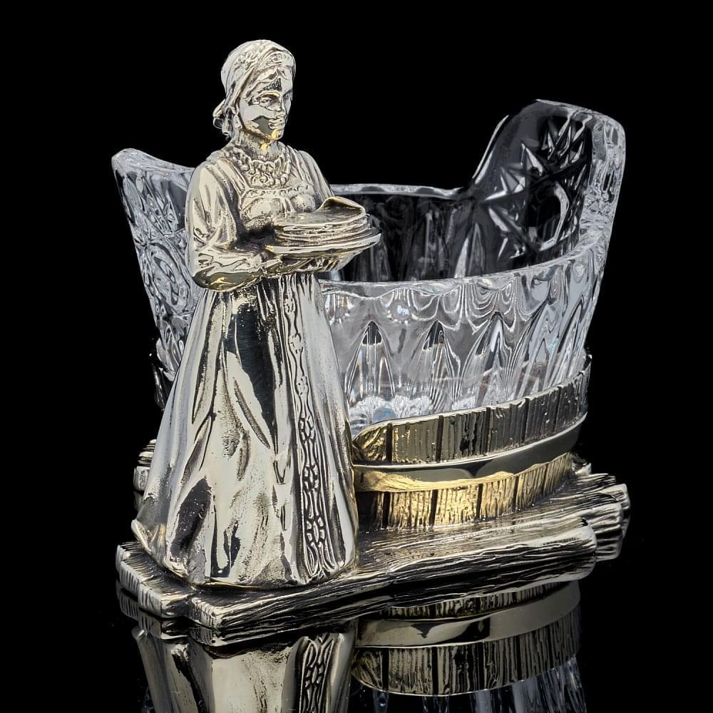 Икорница «Масленица с хрусталем» - интернет магазин Русь Велика я фото 2