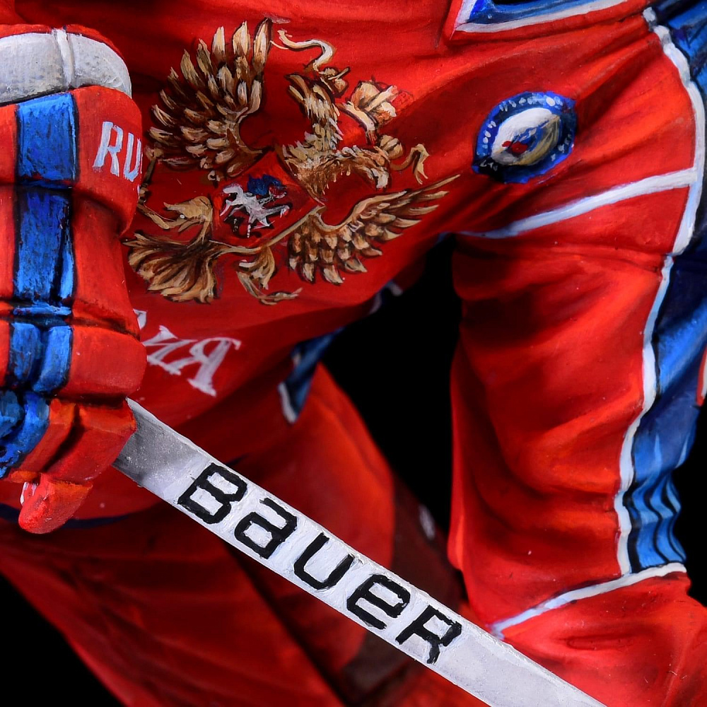 Оловянная миниатюра «Путин-хоккеист» - интернет магазин Русь Велика я фото 6