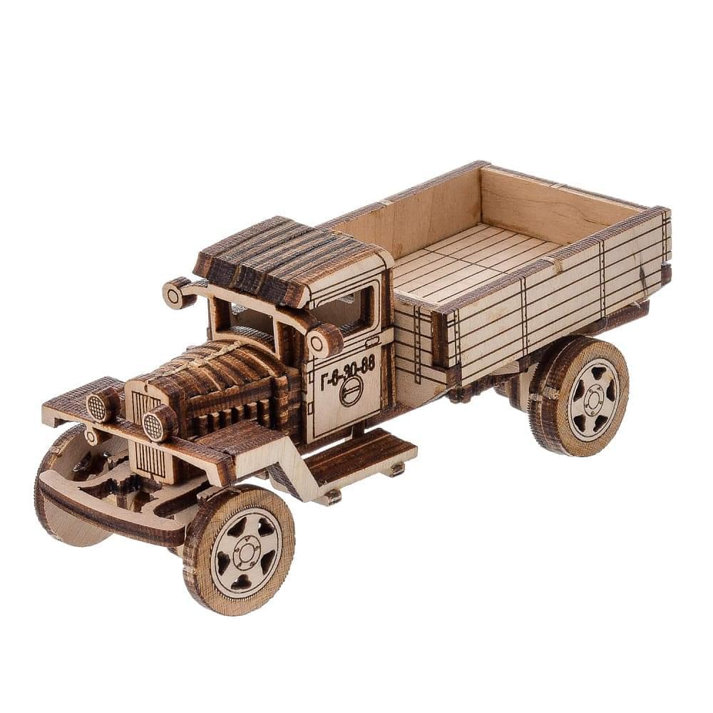 Модель сборная «Полуторка ГАЗ-АА» из дерева - интернет магазин Русь Велика я 