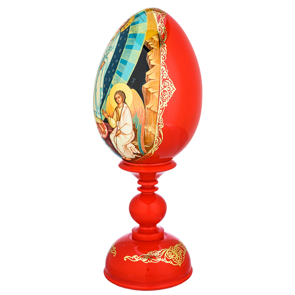 Яйцо пасхальное на подставке «Воскресение Христово» - интернет магазин Русь Велика я фото 3