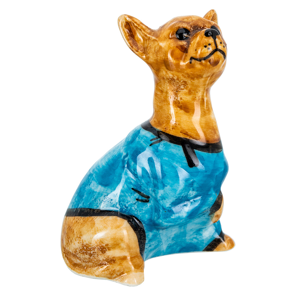 Статуэтка «Собака Чихуахуа в свитере» - интернет магазин Русь Велика я фото 1