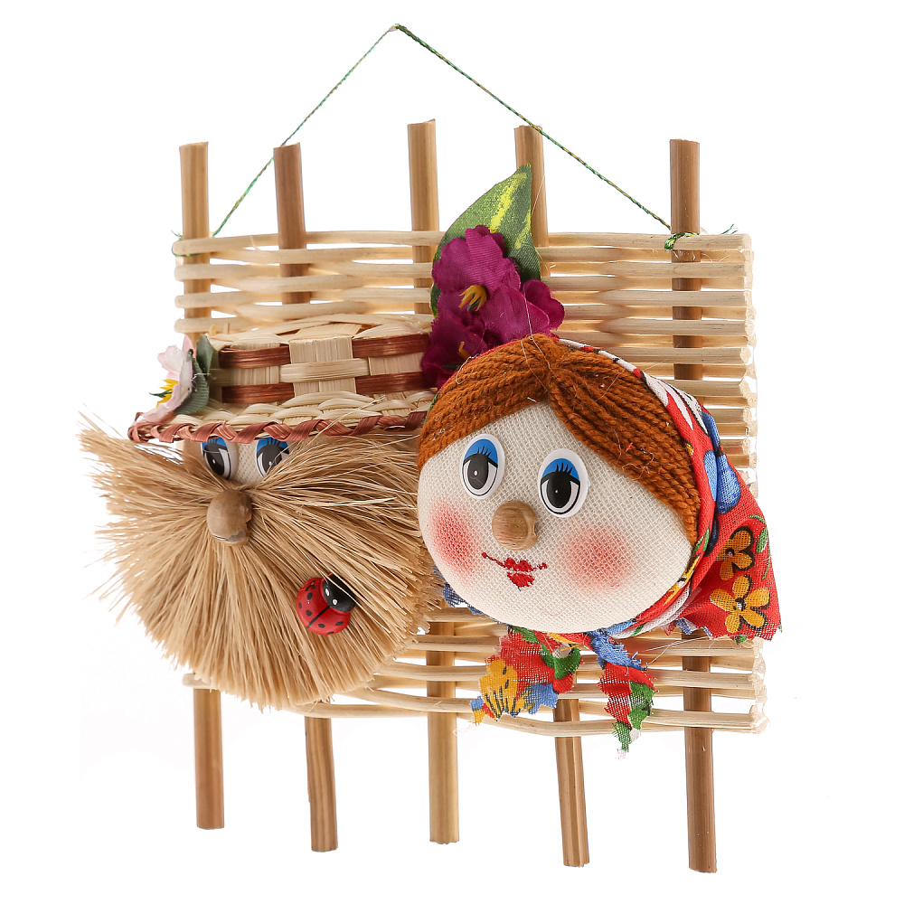 Кукла-оберег «Семейная пара на заборе» - интернет магазин Русь Велика я фото 1