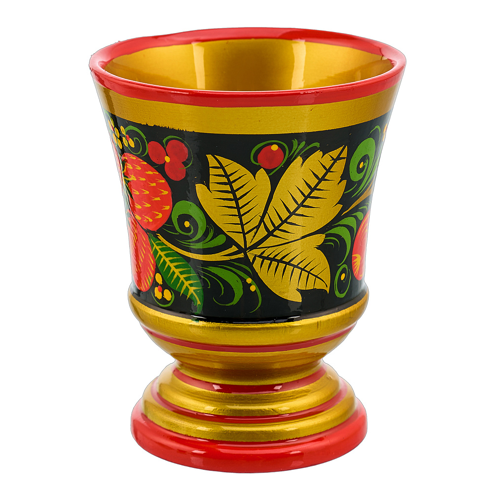 Набор для вина на 6 персон. Хохлома - интернет магазин Русь Велика я фото 5