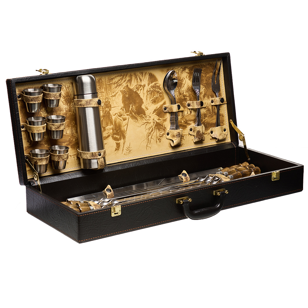 Набор для пикника «Подарочный» на 6 персон - интернет магазин Русь Велика я 