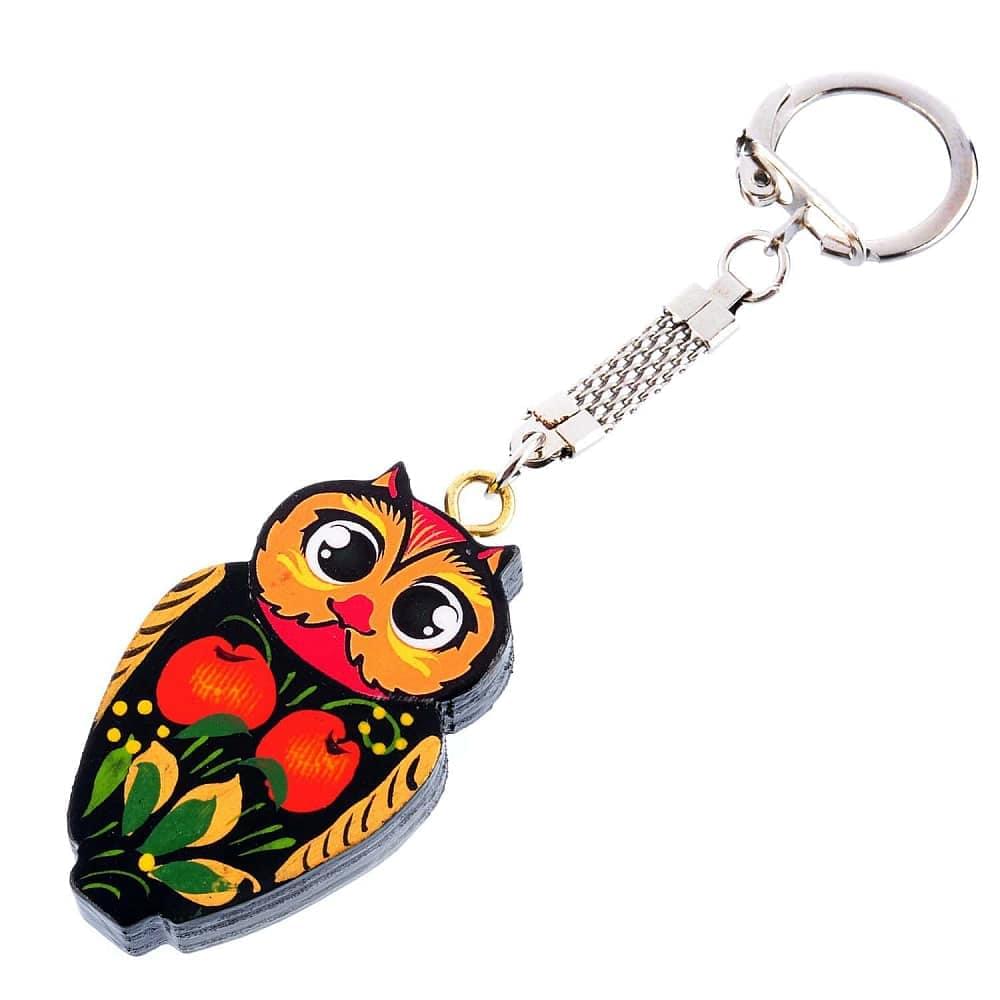 Брелок со статуэткой в ассортименте. Хохлома - интернет магазин Русь Велика я фото 2