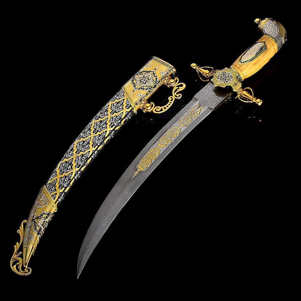Кинжал сувенирный Бебут «Султан». Златоуст - интернет магазин Русь Велика я фото 1