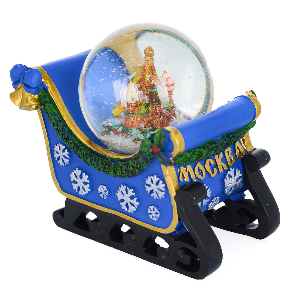 Сувенирный снежный шар «Москва» - интернет магазин Русь Велика я 