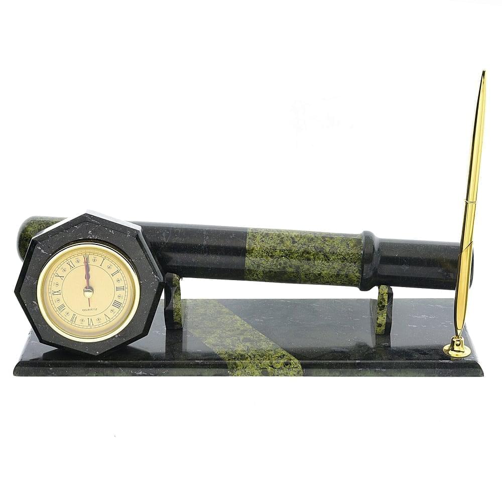 Подставка под ручку с часами «Жезл» - интернет магазин Русь Велика я 