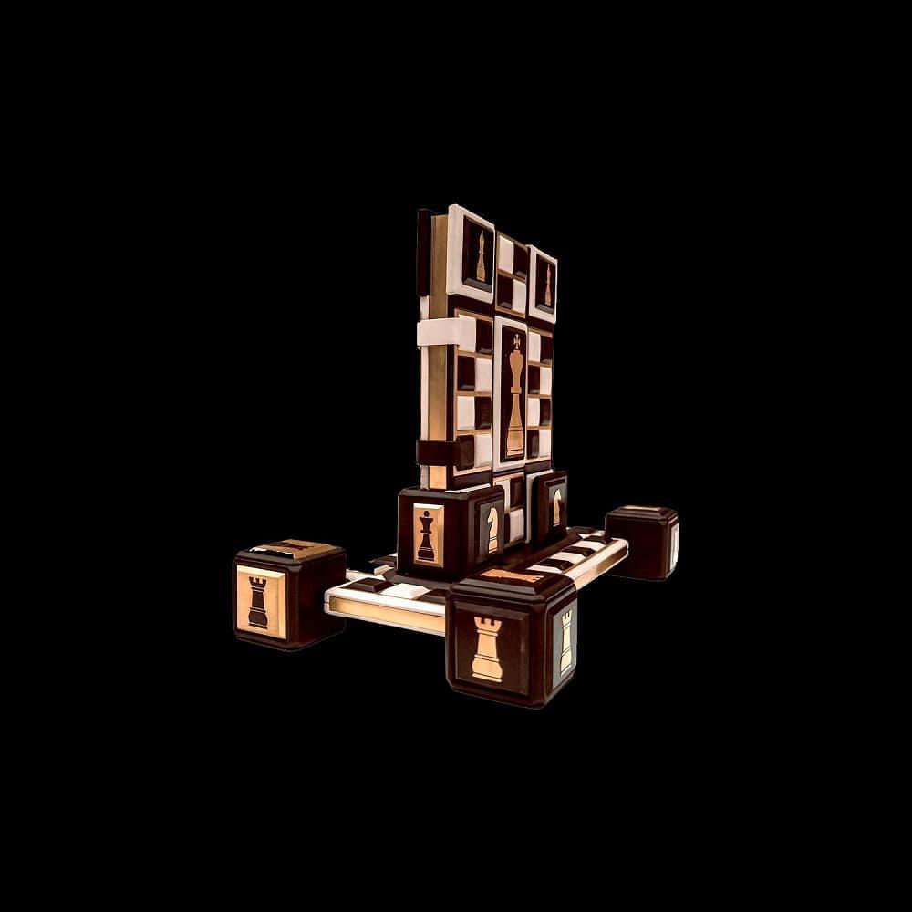 Подарочная книга «Шахматы. 2000 лет истории». Кожаный переплёт - интернет магазин Русь Велика я фото 3