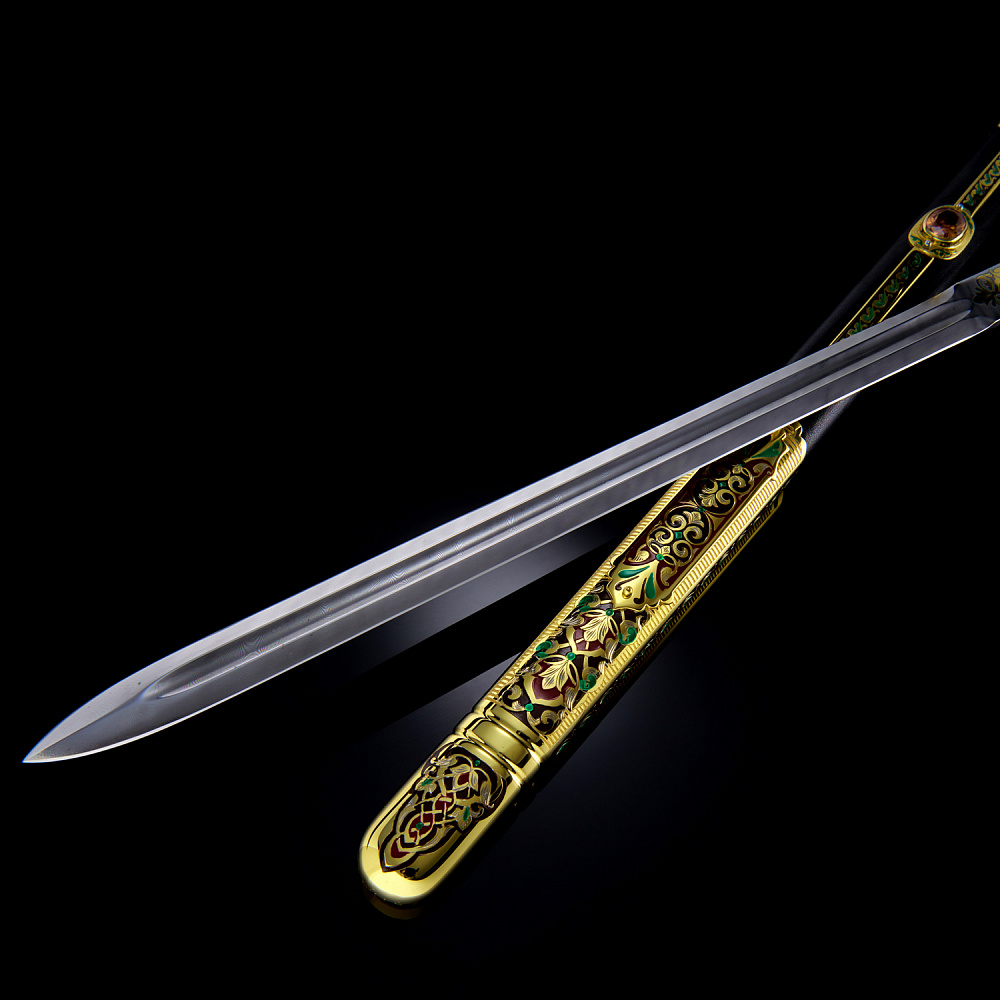 Кортик сувенирный «Царская охота». Златоуст - интернет магазин Русь Велика я фото 6