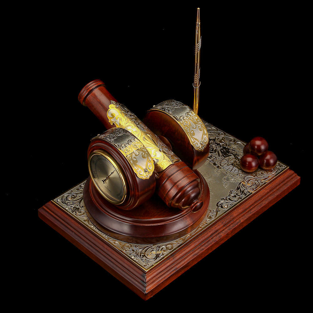 Барометр настольный «Бородино». Златоуст - интернет магазин Русь Велика я фото 5