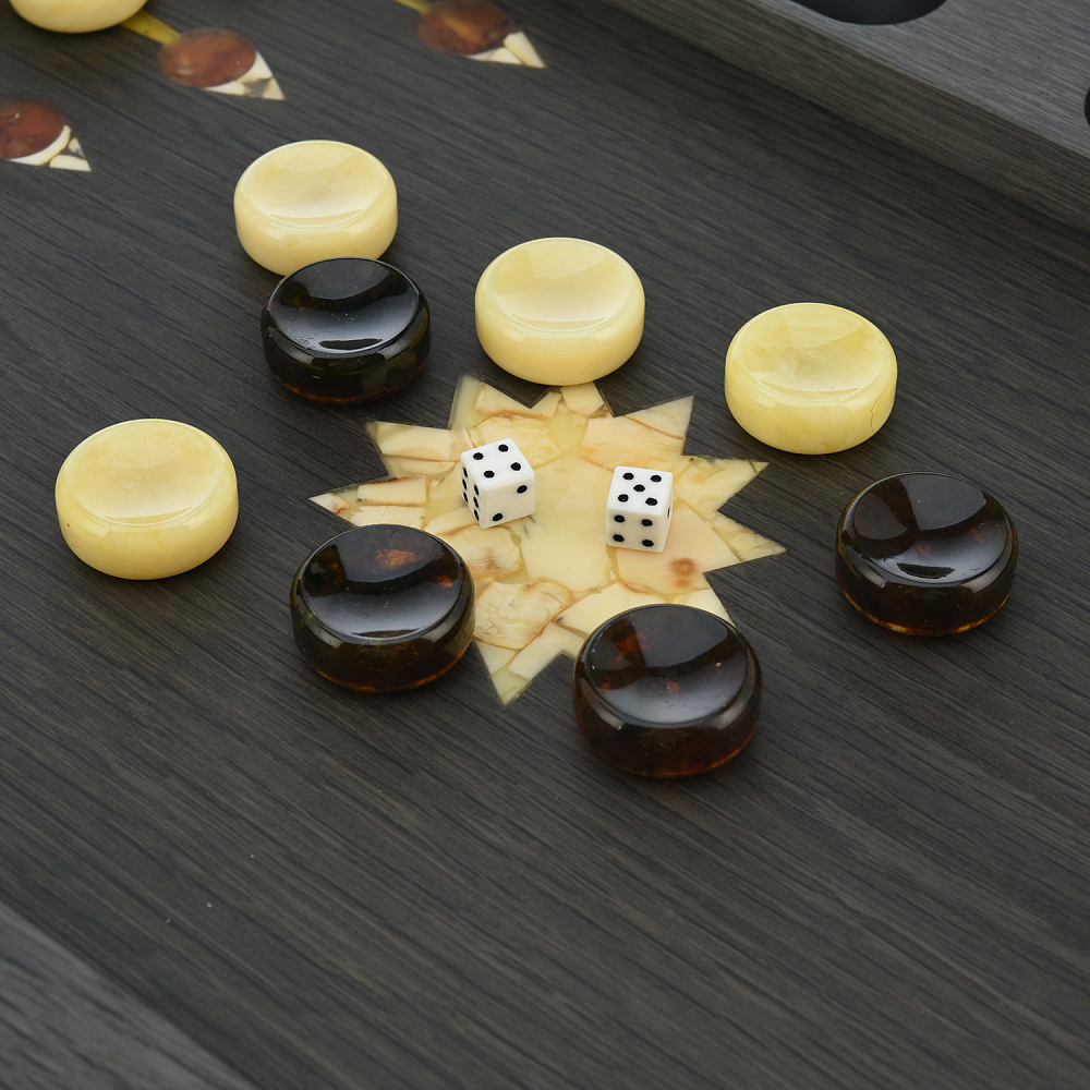 Нарды янтарные «Арабская ночь» 60х30 см - интернет магазин Русь Велика я фото 7