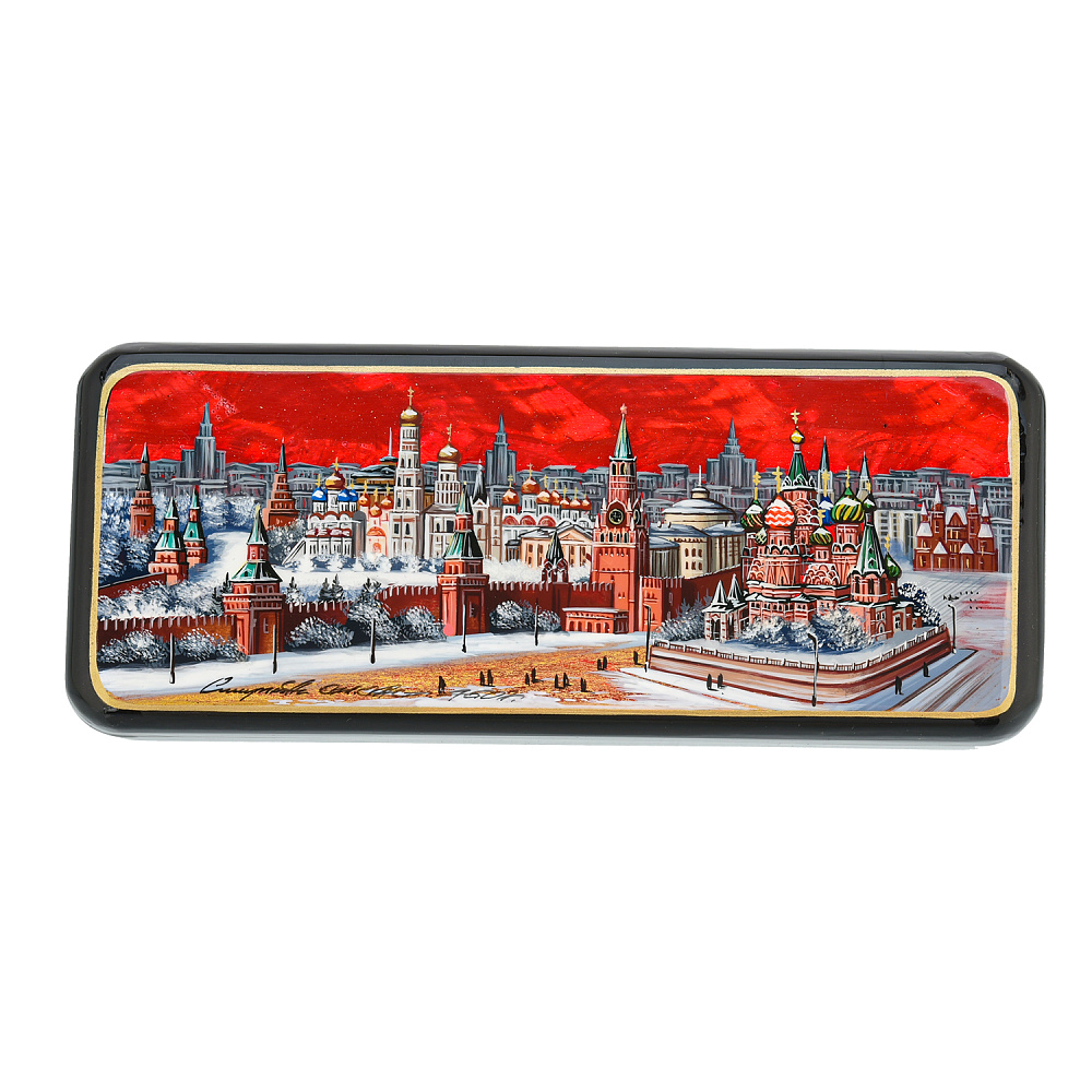 Шкатулка с художественной росписью «Москва» - интернет магазин Русь Велика я фото 2