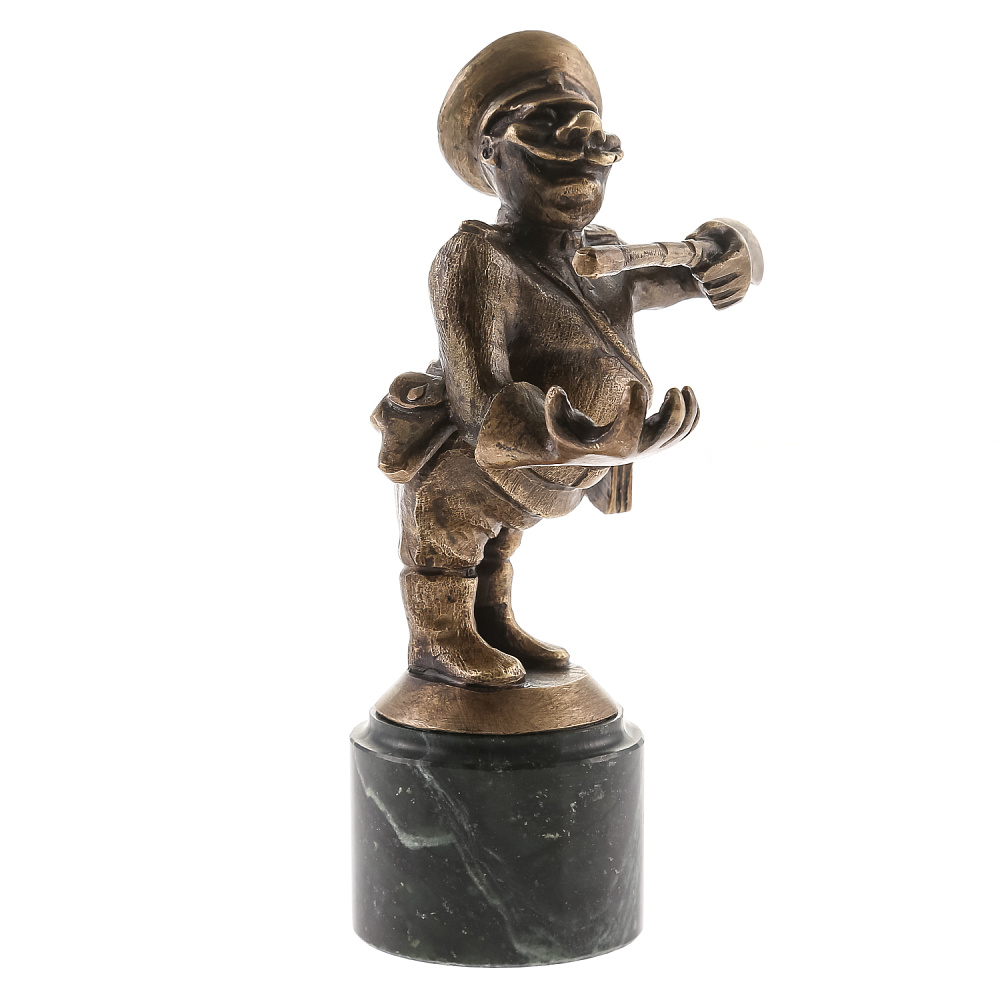 Бронзовая статуэтка полицейского «Убедительный cотрудник» - интернет магазин Русь Велика я фото 4