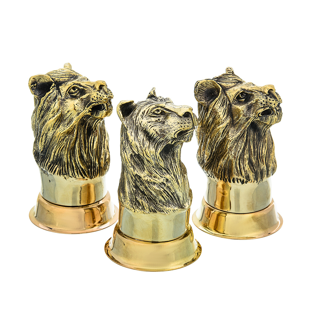 Набор из трех стопок «Звери» - интернет магазин Русь Велика я фото 2