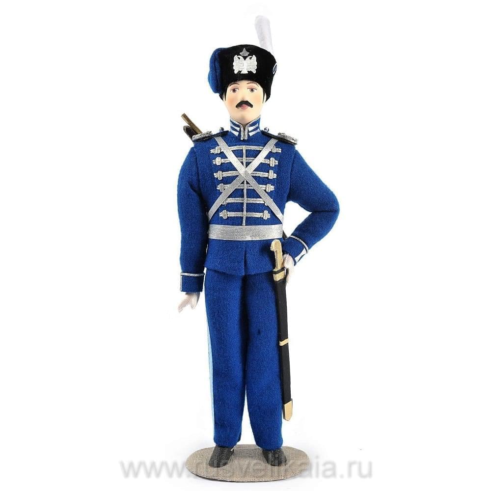 Кукла «Военный мундир. Казак-атаманец. 1967-78гг. Россия» - интернет магазин Русь Велика я 