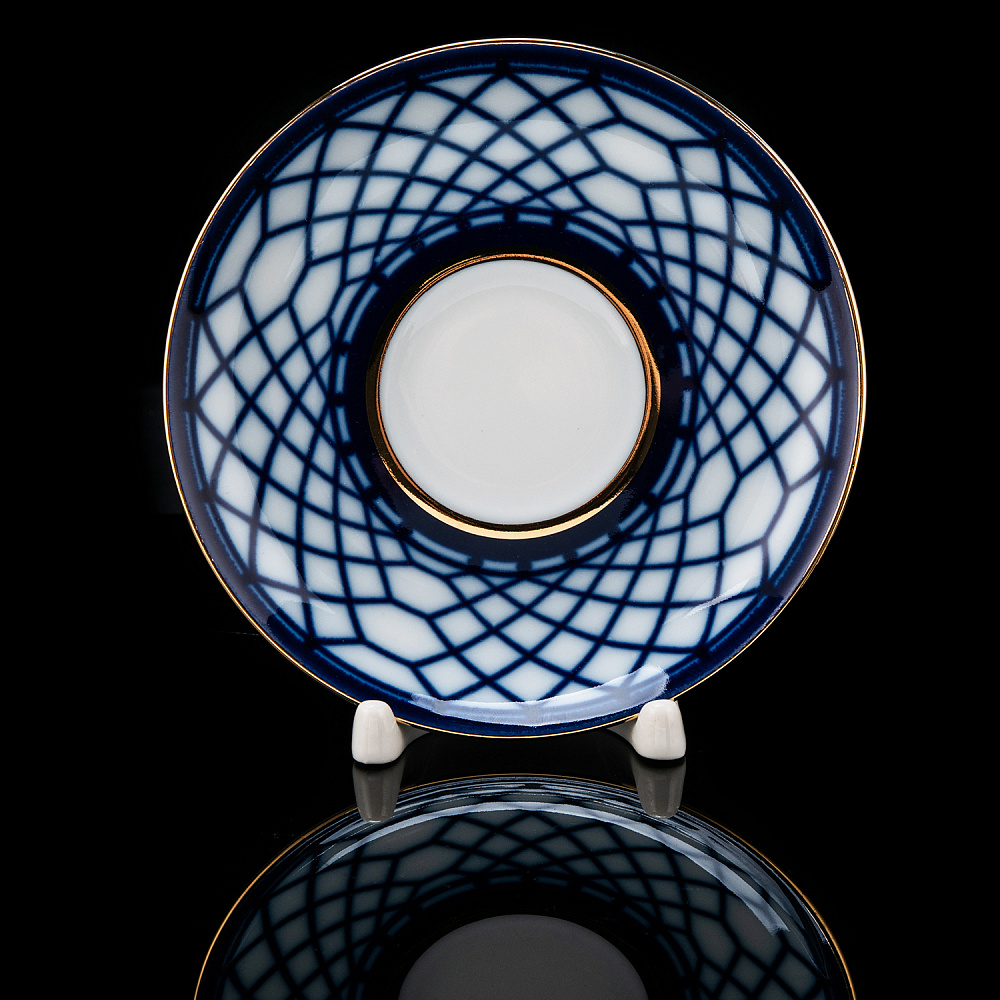 Чайная пара 220 мл «Эрмитажный мост». Форма Банкетная. ИФЗ - интернет магазин Русь Велика я фото 5