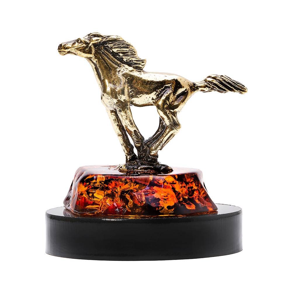 Лошадь Символ 2026 года. Статуэтка «Идущий вперед» - интернет магазин Русь Велика я 
