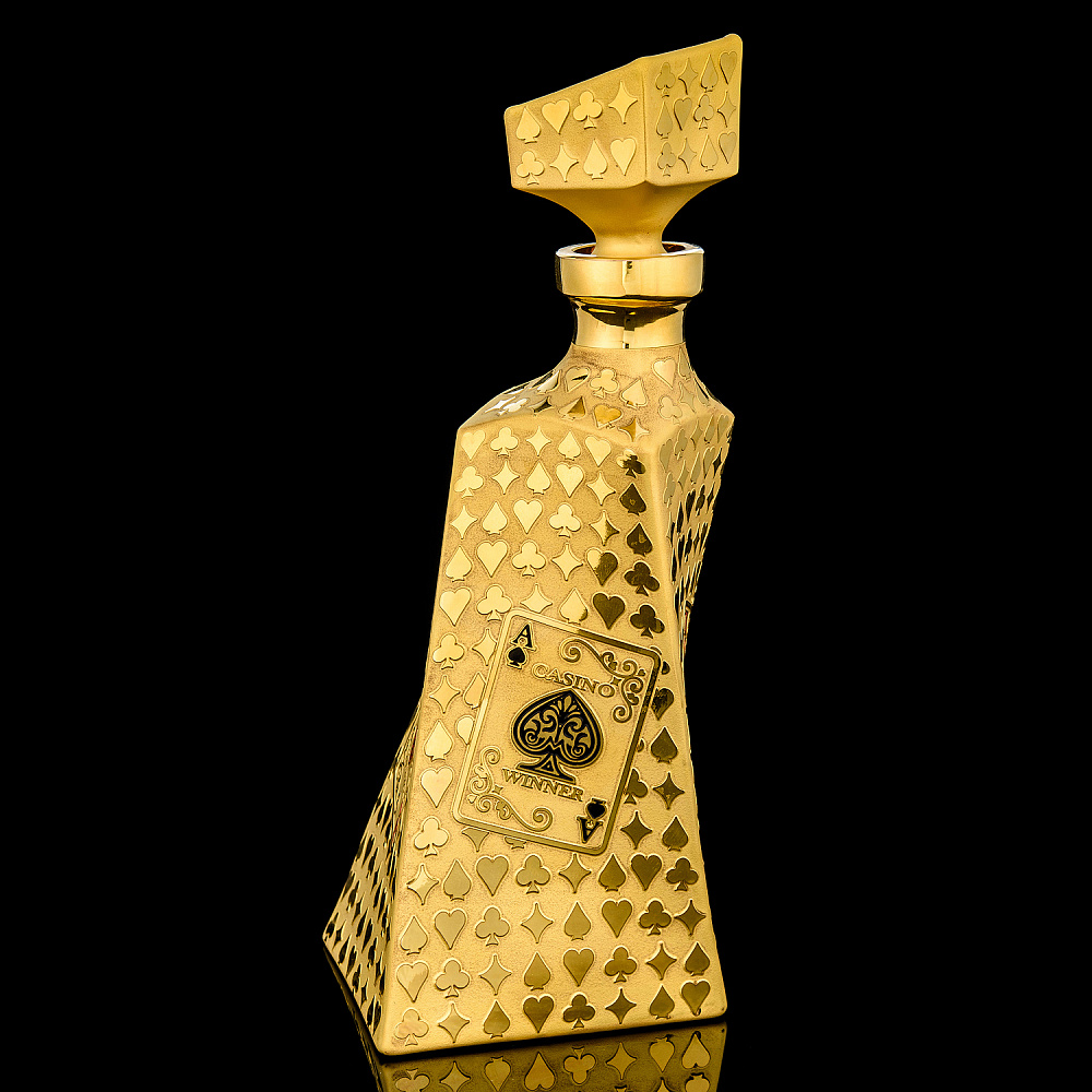 Питейный набор для виски на 4 персоны «Казино» - интернет магазин Русь Велика я фото 3