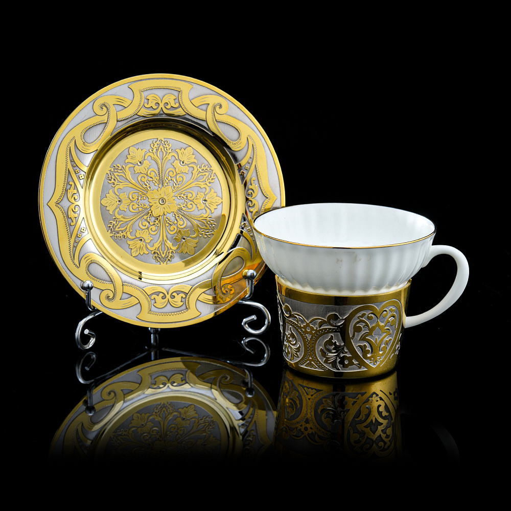 Чайная пара «Орнамент». Златоуст - интернет магазин Русь Велика я 