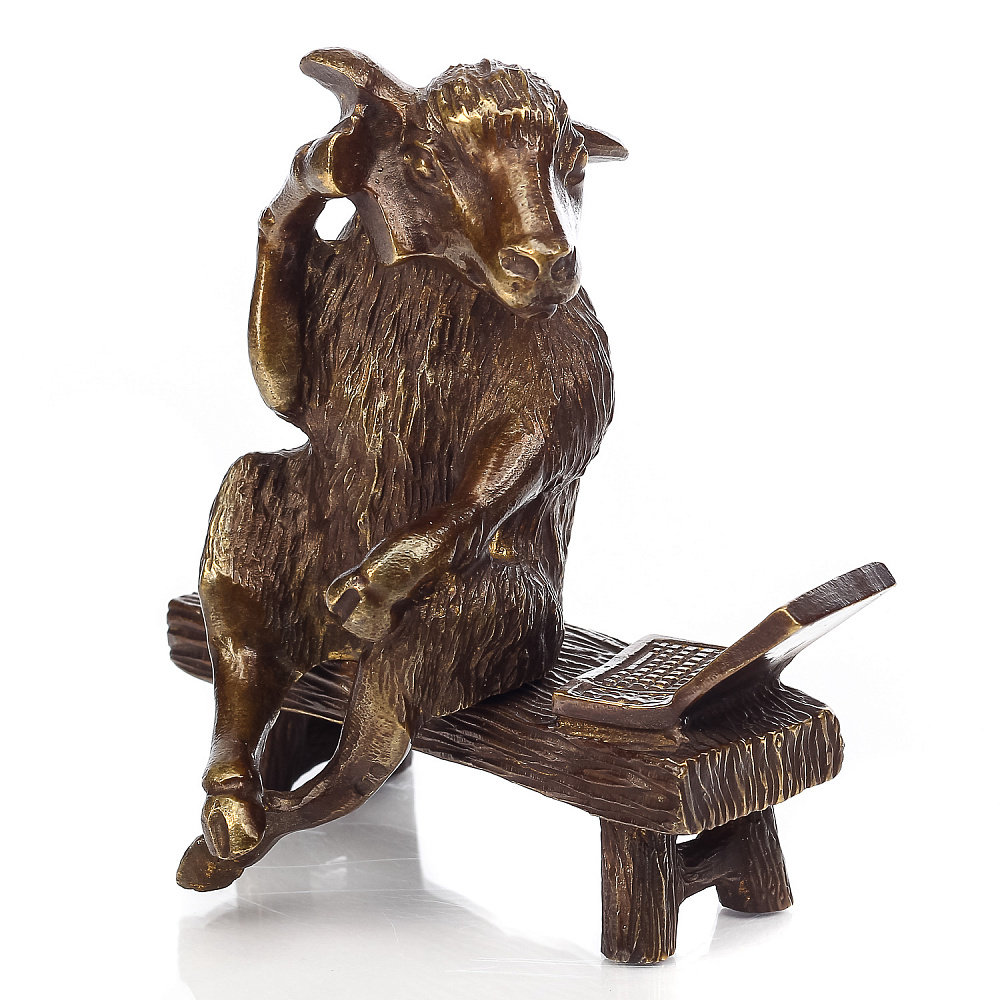 Бронзовая статуэтка «Деловой разговор» - интернет магазин Русь Велика я фото 1