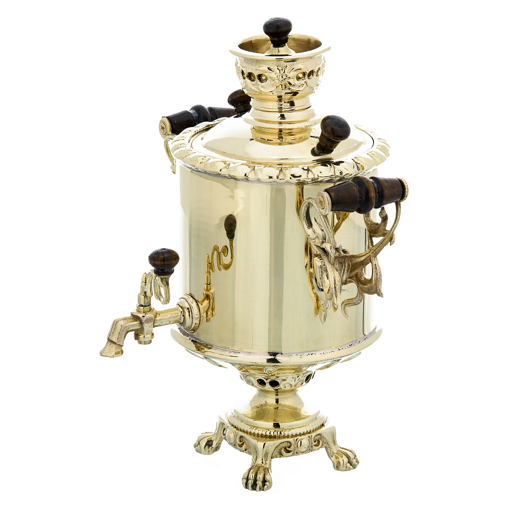 Сувенирный самовар-малютка «Банка» - интернет магазин Русь Велика я фото 1