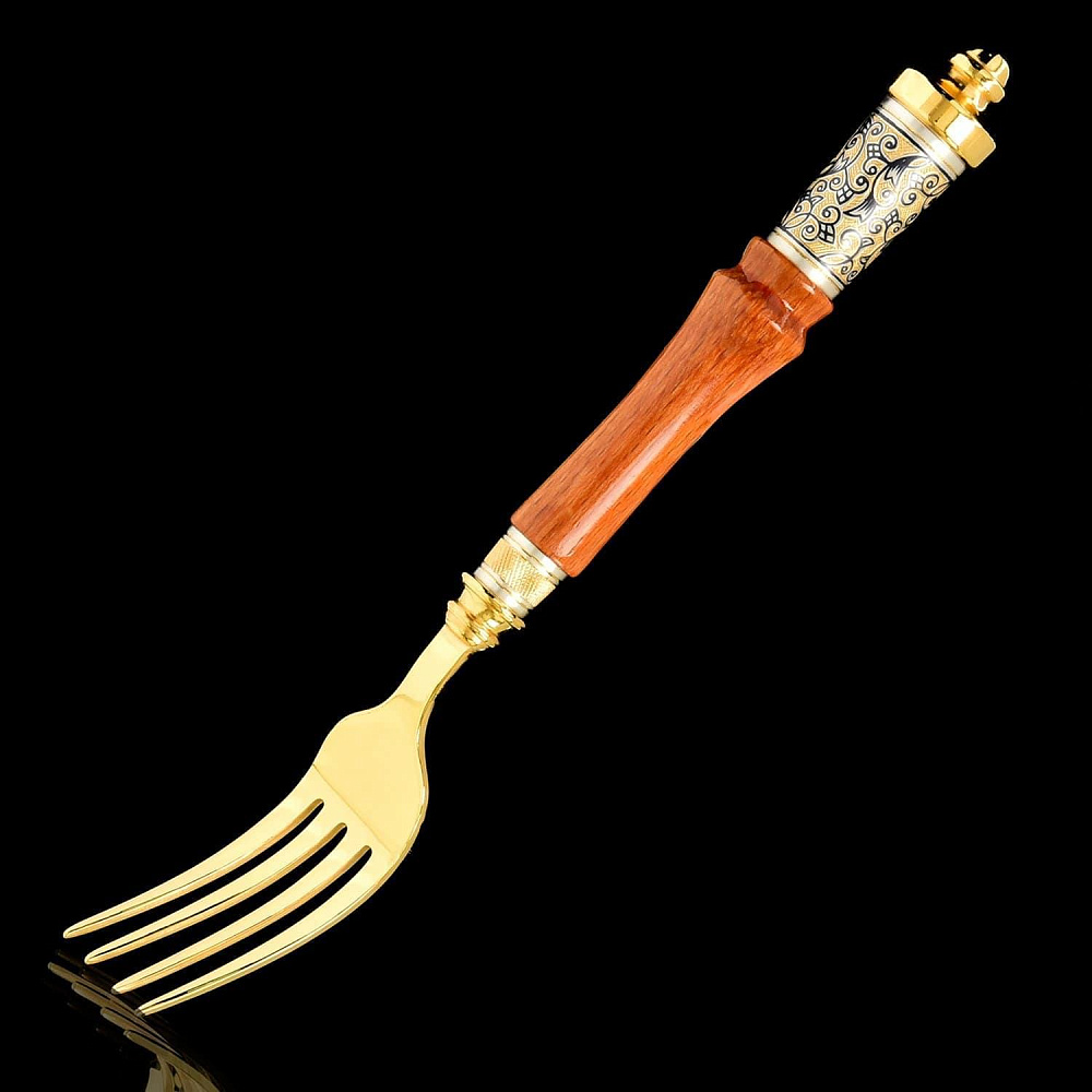 Вилка столовая «Византия» 91.54 гр. Серебро 925* - интернет магазин Русь Велика я фото 2