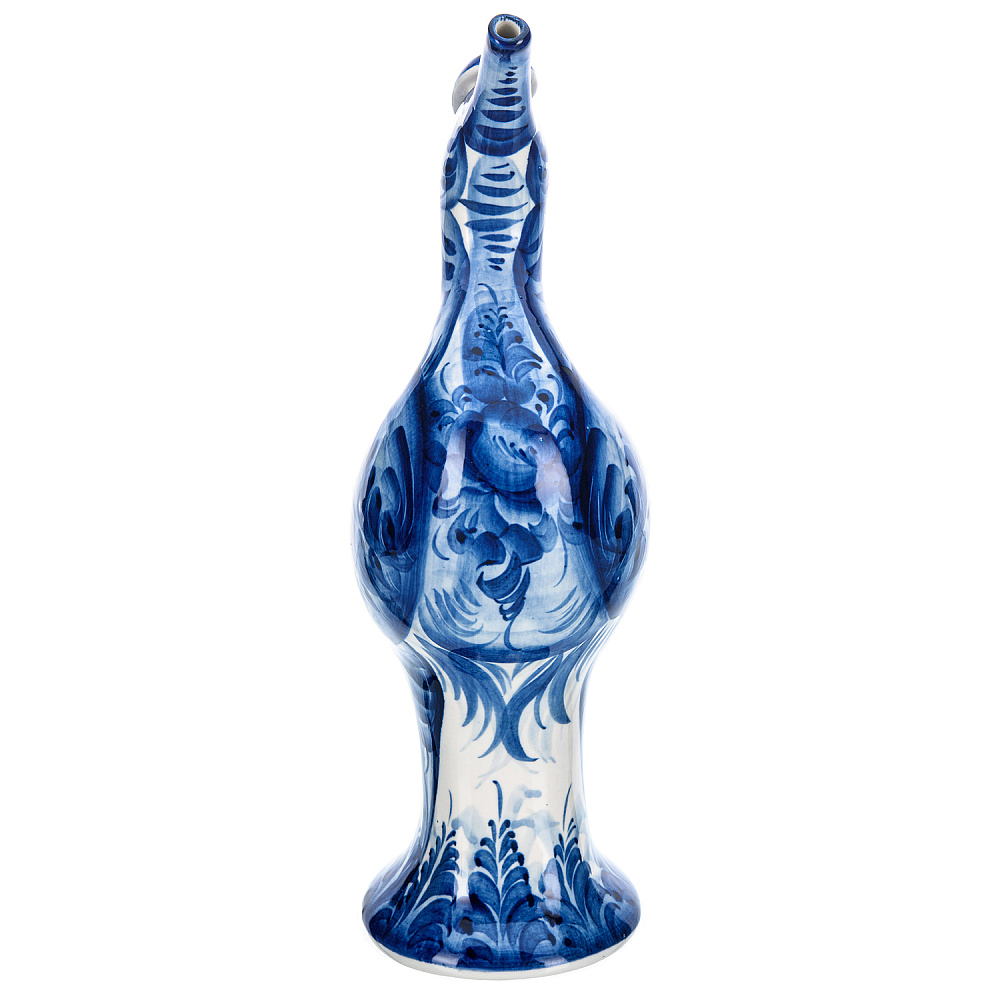 Кувшин «Цапля». Гжель - интернет магазин Русь Велика я фото 2