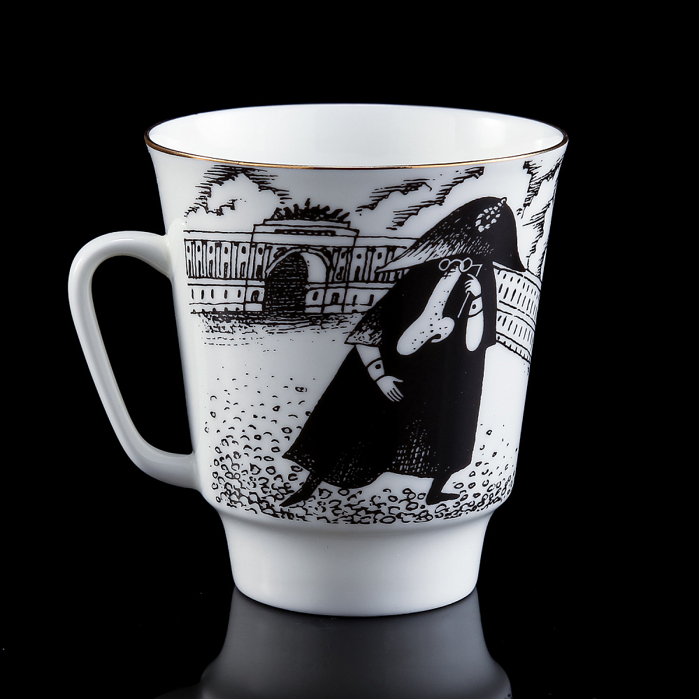 Кофейная пара 165 мл «Гоголь». Форма «Майская». ИФЗ - интернет магазин Русь Велика я фото 4