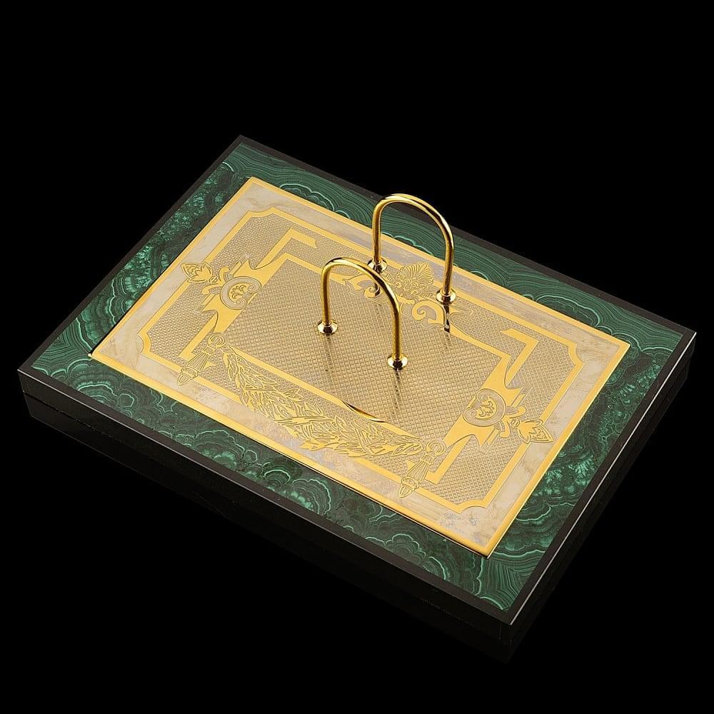 Настольный набор для руководителя «Лев» Златоуст - интернет магазин Русь Велика я фото 3