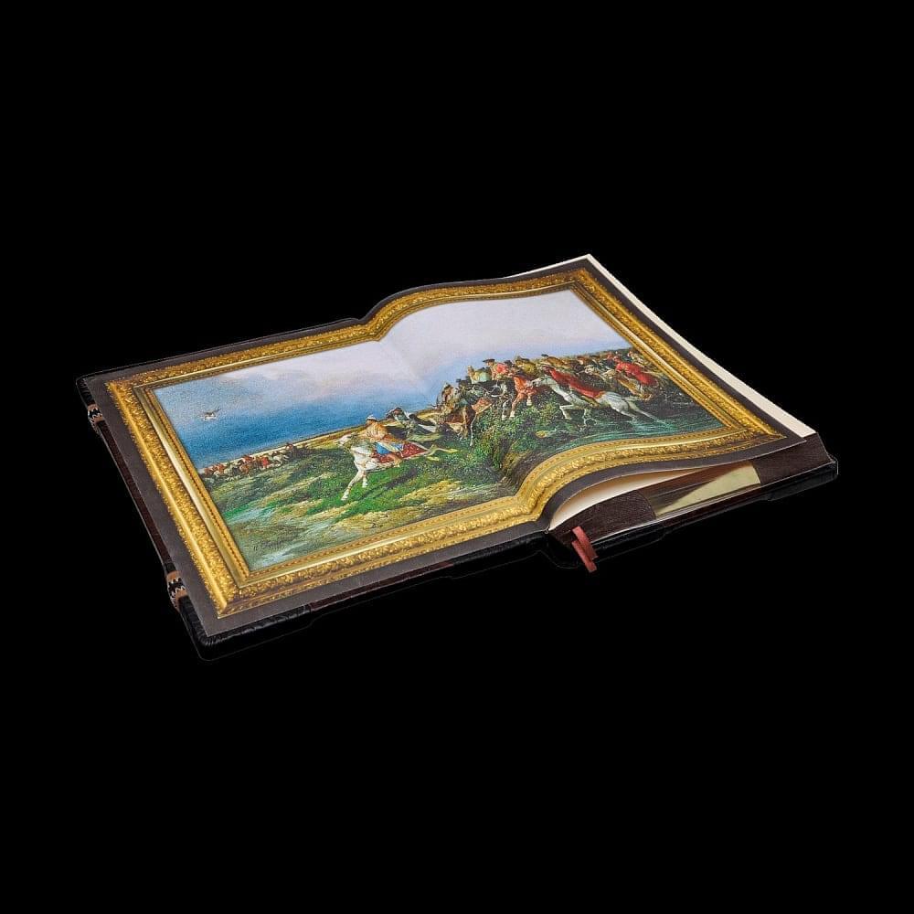 Эксклюзивное подарочное издание «Русская охота». Кожаный переплёт - интернет магазин Русь Велика я фото 6