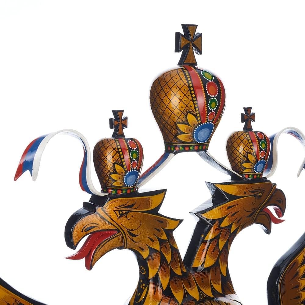 Кубок «Герб России» Хохлома - интернет магазин Русь Велика я фото 7