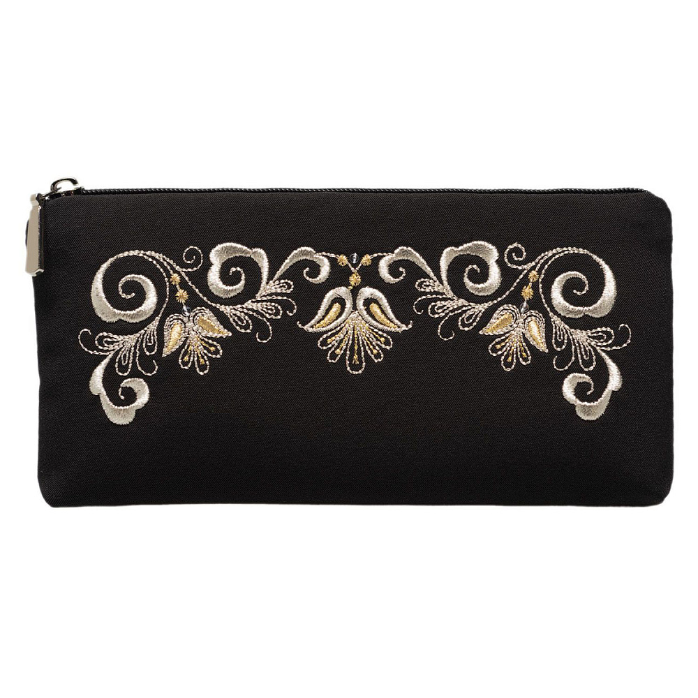 Очечник «Лето». Черный с вышивкой - интернет магазин Русь Велика я фото 1