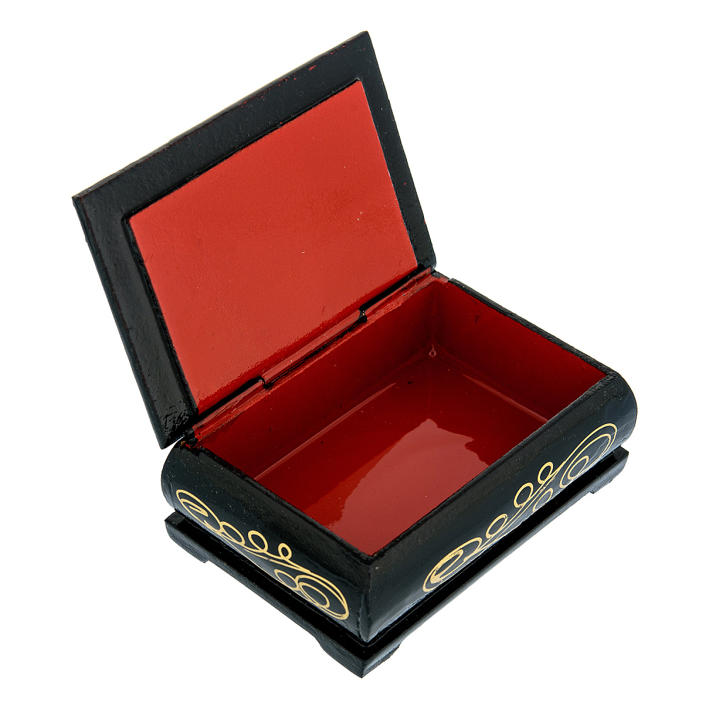 Шкатулка из папье-маше «Летний пейзаж» - интернет магазин Русь Велика я фото 2