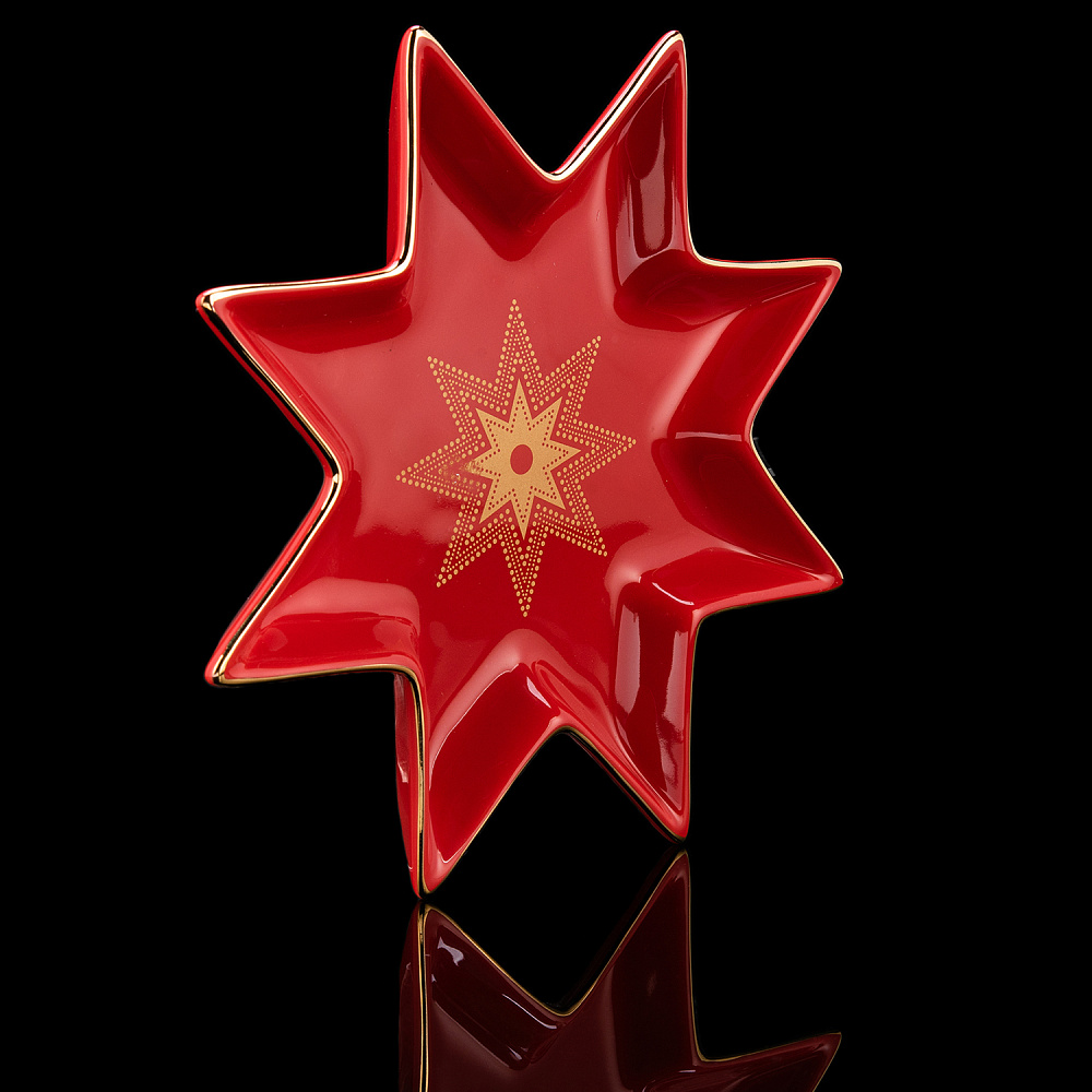 Набор тарелок «Скарлетт». Форма Звезда. ИФЗ - интернет магазин Русь Велика я фото 6