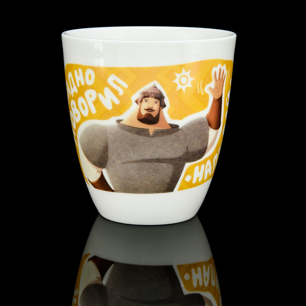 Чайный бокал 450 мл «Ладно, уговорил». Форма Вариации. ИФЗ - интернет магазин Русь Велика я 