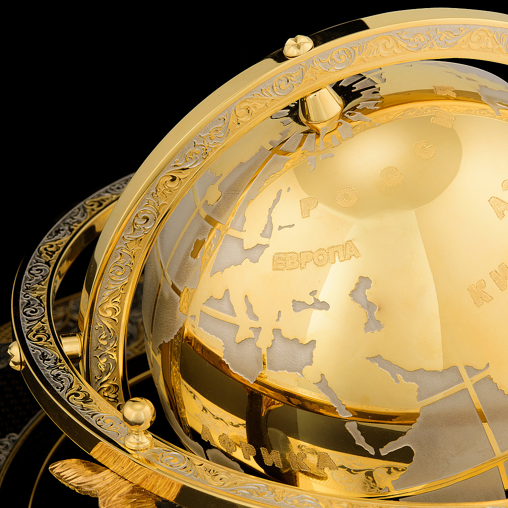 Глобус сувенирный «Три кита». Златоуст - интернет магазин Русь Велика я фото 12