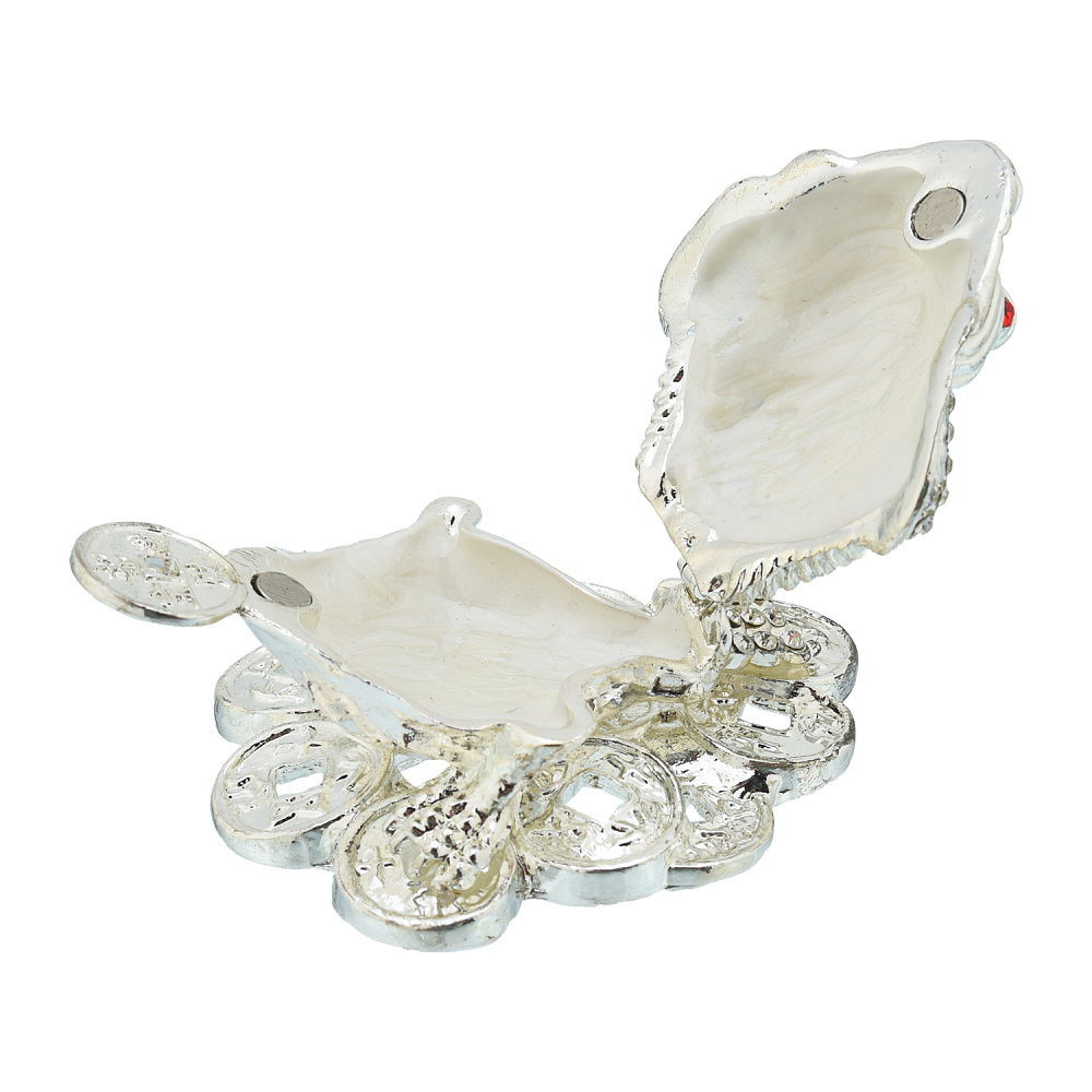 Шкатулка «Денежная жаба». Традиции Фаберже - интернет магазин Русь Велика я фото 3