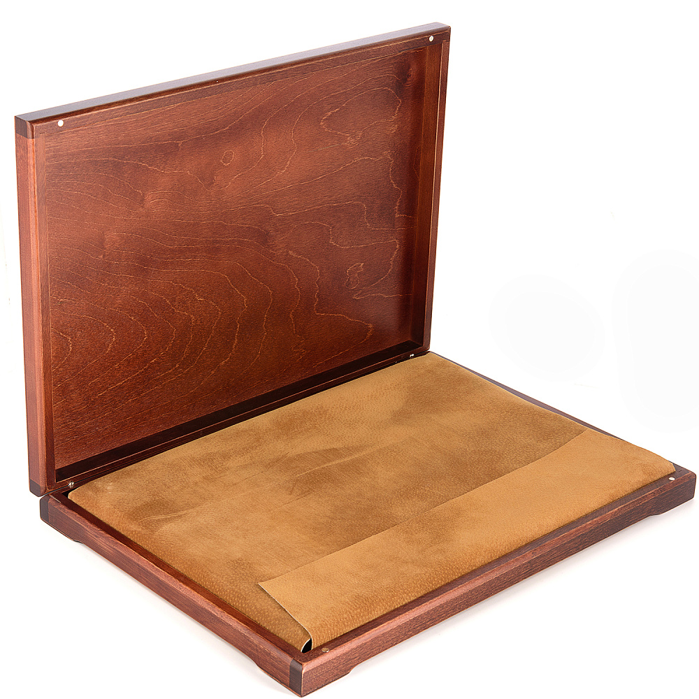 Икона из мореного дуба «Троица» 42х29 см - интернет магазин Русь Велика я фото 6