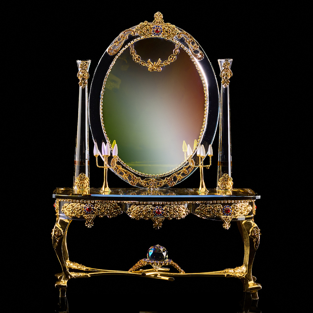 Скульптура из хрусталя «Консоль» - интернет магазин Русь Велика я 