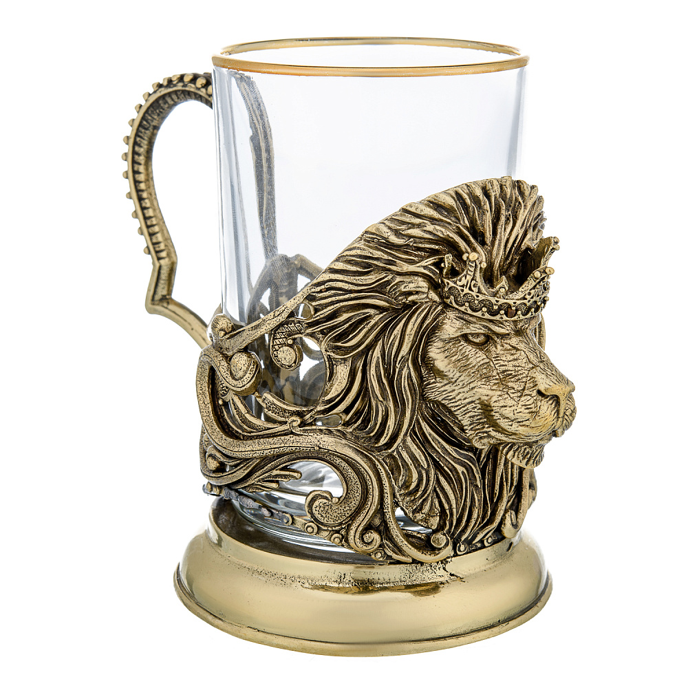 Подстаканник «Лев» - интернет магазин Русь Велика я фото 2